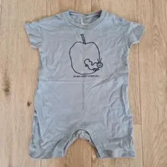 graniph はらぺこあおむし ベビーロンパース 80cm