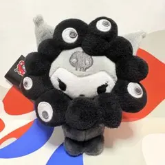 サンリオ　クロミ　黒ミャクミャクなりきりマスコットキーホルダー　カラビナ付き