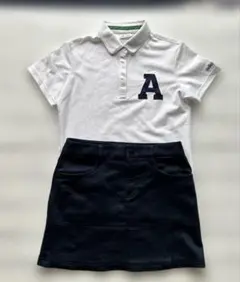 adidasゴルフ　ポロシャツ&スカートセット
