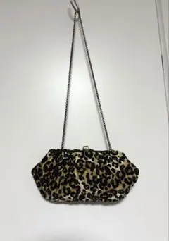 SANTI ビーズ クラッチバッグ　パーティバッグ