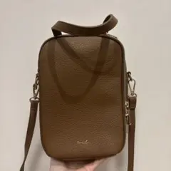 tal.by yumi. ショルダーバッグ カラビナ付き ブラウン