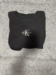 Calvin Klein Jeans ブラック トレーナー M サーマル