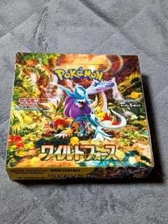 ポケモンカードゲーム ワイルドフォース シュリンク付き未開封box