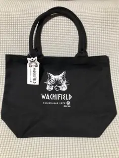 [わちふぃーるど] ダヤン　トートバッグ 厚手キャンバス　パイプハンドル