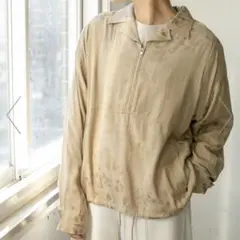 最終お値下げ！美品！KBF ケービーエフ　ZIP付オープンカラープルオーバー