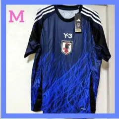 タグ付き✨adidas Y-3 日本代表 ユニフォーム 炎グラフィック Mサイズ