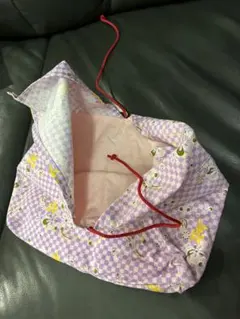 ミスバニー 和柄 巾着バッグ・小物入れ