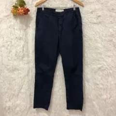 ★ロンハーマン★テーパード チノ パンツ 【L】 ウエストゴム ネイビーのサムネイル