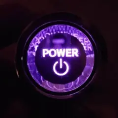 LED打ち替え済 トヨタハイブリッド プッシュスタートスイッチ クリスタルピンクのサムネイル