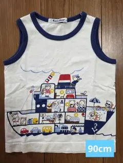 familiar タンクトップ ファミちゃん 90cm