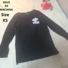 【人気☆DEUS EX MACHINA】黒　ドクロ　カットソー　サイズXSのサムネイル
