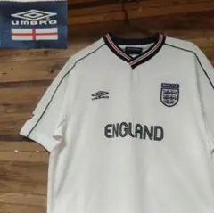 UMBRO イングランド代表 サッカーシャツ 半袖 ユニフォーム L K0764