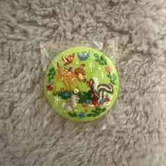 ディズニー刺繍缶バッジ　バンビ