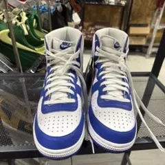 Nike ハイカットスニーカー 青/白