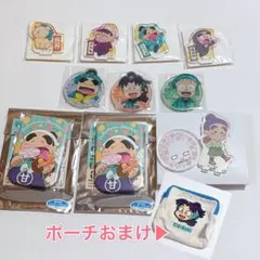 忍たま乱太郎 アクリルミニ まるかくカンバッジ アクリルステッカー