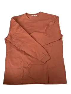 UNIQLO ブラウン 長袖 Tシャツ XLサイズ