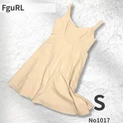 FguRL フォクシーエフガール キャミワンピース ベージュ フレア S 綿混