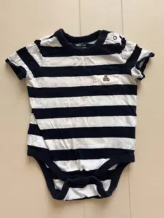 【美品】baby GAP ブラナンベア ボーダー ボディシャツ 80cm