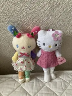 【連休価格】サンリオ スタイルアップマスコット ハローキティ ウサハナ セット
