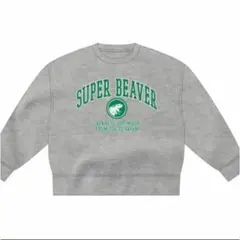 SUPER BEAVER グレー スウェット XL