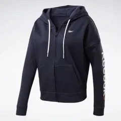 Reebok リニア ロゴ スウェット パーカー トレーニングウェア