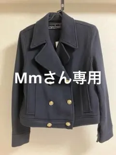 ZARA ネイビー ダブルブレストジャケット XS