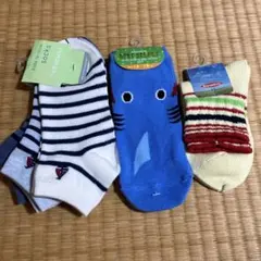 キッズ 靴下 3足セット と2足計5足セット