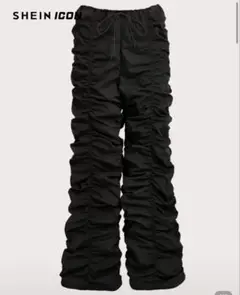 SHEIN シャーリングパンツ