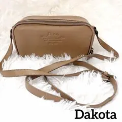 상태좋음 Dakotaダコタ アミューズ ショルダーバッグ ウォレット オーク