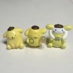 サンリオ ポムポムプリン ガチャガチャ フィギュア 3点セット