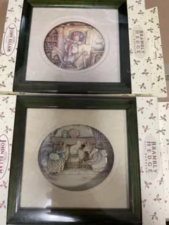 ブランブリーヘッジデコパージュ額 シャドーボックス 3Dアート Brambly Hedge 立体額 デコパージュ - メルカリ