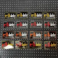 新品 Derby of san francisco ステッカー 16枚セット