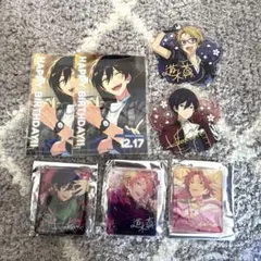 あんスタ スバル 北斗 真緒 真 缶バッジ 中国 カード TRIP トリスタ