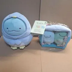 すみっコぐらし とかげペンギン カメラ てのりぬいぐるみ とかげ とかげ(本物)