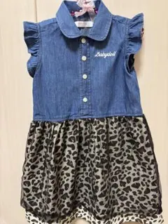 BABYDOLL ノースリーブワンピース 110