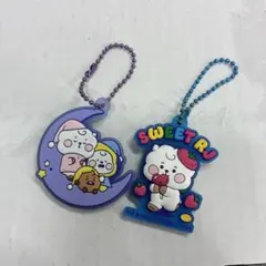 BTSジンRJキーホルダーチェーン2個セット