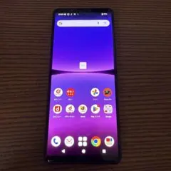 超美品 Xperia 5 IV 128GB SO-54C パープル スマホ 本体
