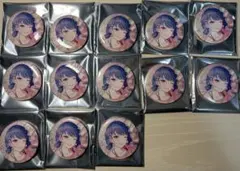 プロセカ 桐谷遥 グリッター缶バッジ46B×13