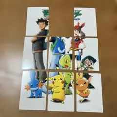 ポケットモンスター　ポケモンずかんカード　アドベンチャーカード8枚
