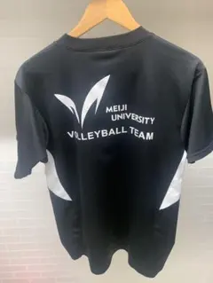 asics 中央大学バレーボールチーム Tシャツ ネイビー - メルカリ