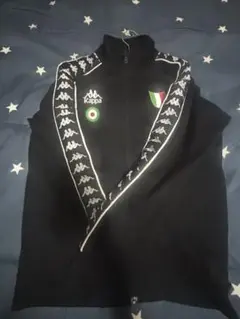 Kappa トラックジャケット ブラック イタリア