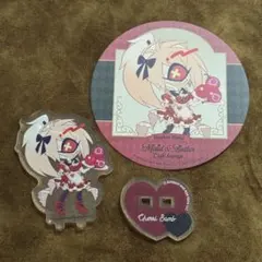 ハズビンホテル　アニメイトカフェ チェリー コースター アクスタ