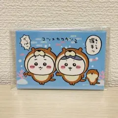 【新品】ちいかわ水族館 スクエアマグネット カワウソ ちいかわ ハチワレ