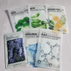 6枚セットSudii エッセンスマスク5枚セットプラスルルルンフェイスマスク1枚