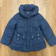 美品！BeBe ネイビー ダウンコート ブランシェス　プティマイン　BREEZE
