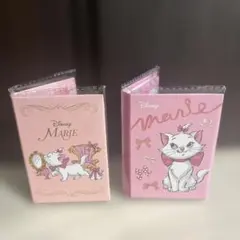 ディズニー　　　おしゃれキャット　　　ブック型メモ帳　　　2種セット