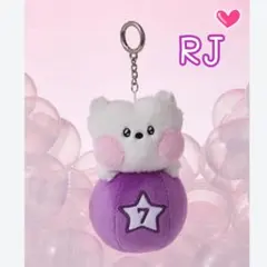 BT21 RJ LUCKY GATCHA ぬいぐるみキーリング
