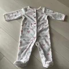 carter's リボン柄　足付き　ロンパース