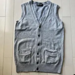 EASTBOY スクールベスト グレー サイズ11号　綿ポリエステル