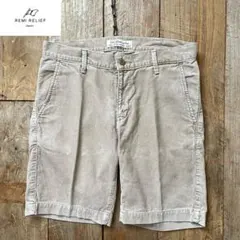 【美品】REMI RELIEF 製品染め コーデュロイ ショートパンツ Mのサムネイル
